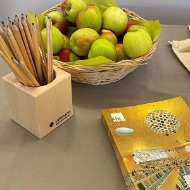 Give-aways und Verpflegung am HEV-Info-Treff bei der Lehmann Gruppe