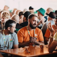 Mitarbeitende von Blumer Lehmann an einem Teamanlass