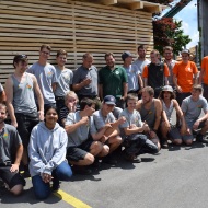 Gruppenfoto aller Lernenden, welche am Lehrlingscamp teilgenommen haben