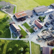 Aerial view of Erlenhof in 1999