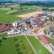 Aerial view of the Erlenhof site in 2017