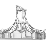 Visualisation of the side view of the Knies Zauberhut