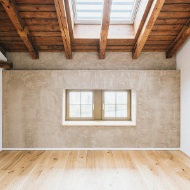 Room in the Kornhaus with windows