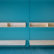 Funktionale Details im modularen Schulhaus in Winterthur<br/><br/>