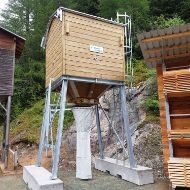 Small timber silo 10m3 in Ferrera