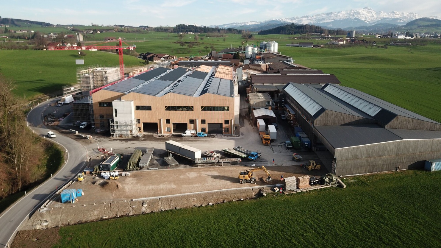 Erweiterung BSH- und CLT-Produktion bei Blumer Lehmann