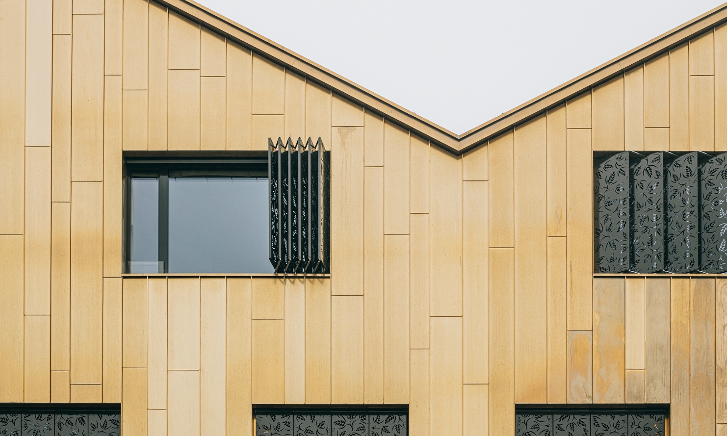 Facade with windows