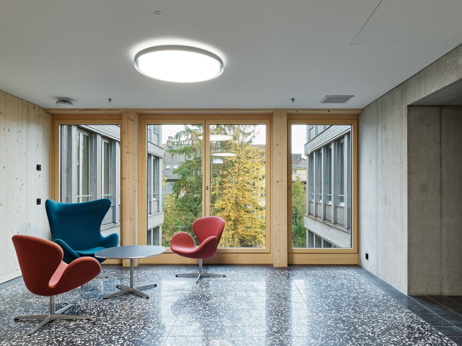 Modern Interior Space in the Government Building Frauenfeld