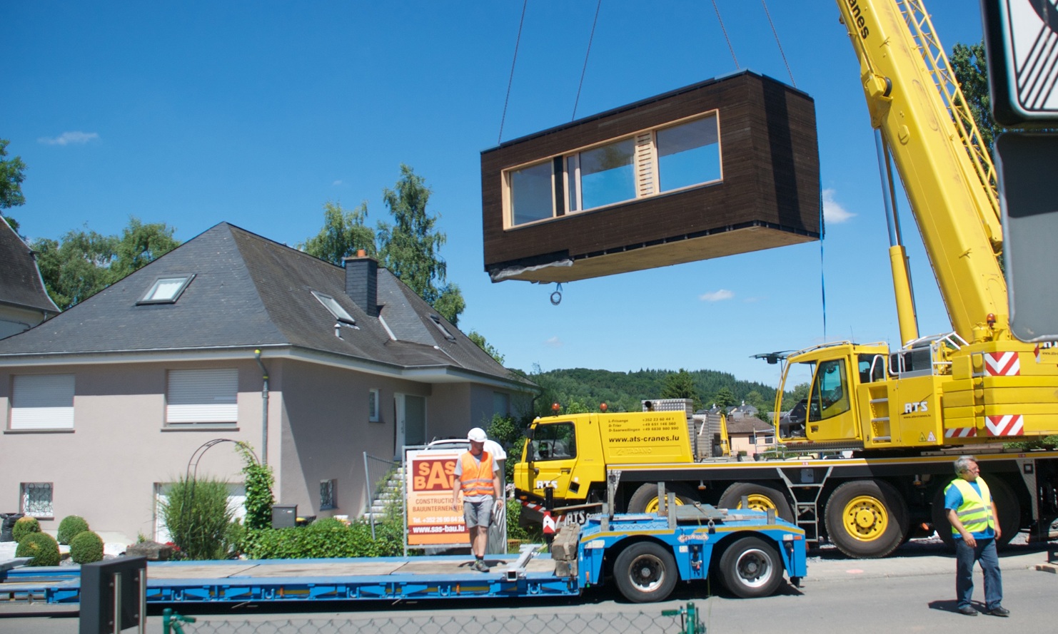 Stellen der Module in Luxemburg