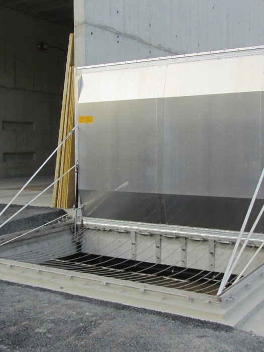 système de convoyage Hopper avec clapet de l'installation de silos de Berne Wankdorf