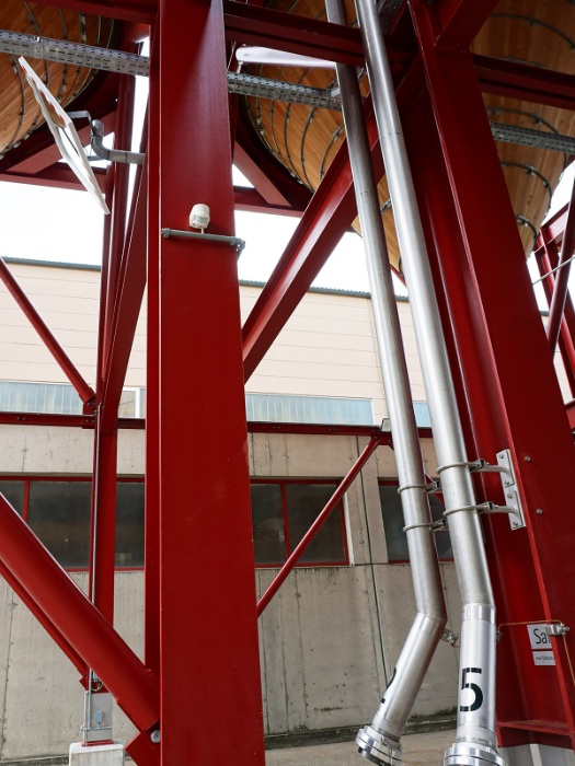 Einblasleitungen für das Salz des Streugutsilos in Frauenfeld