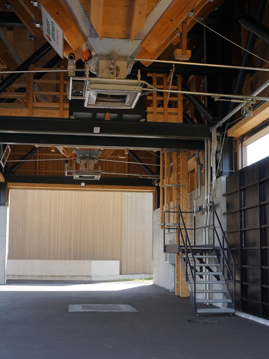 Verladeplatz der Modulsiloanlage Wohlen AG