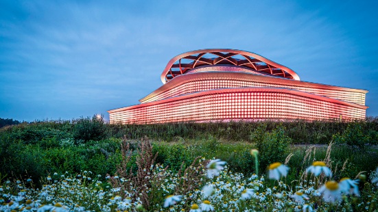 Holland Casino in Venlo in Free Form Holzbau