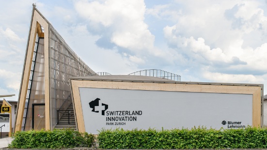 Frontansicht Switzerland Innovation Park, Zurich 