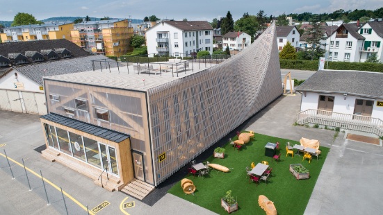 Luftaufnahme Innovationspark Zürich