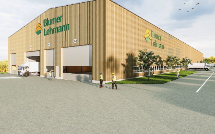 Neuer Produktionsstandort Blumer Lehmann Deutschland