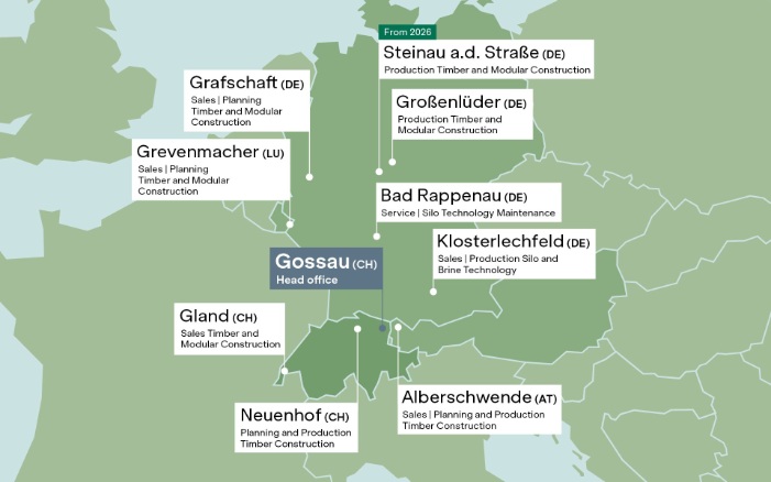 Locations of Lehmann Group