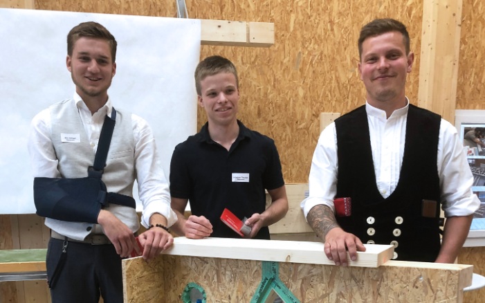 Apprenticeship leavers 2021, Carpenter EFZ 