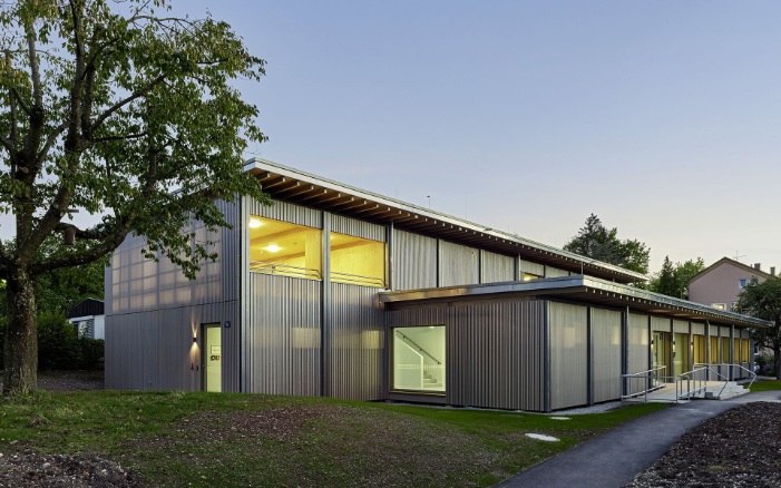 School building in Schorndorf in modular timber construction