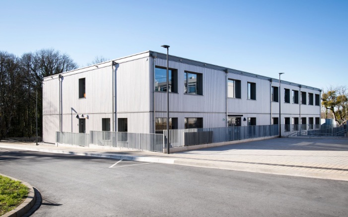 Vue générale de l'école internationale de Mondorf