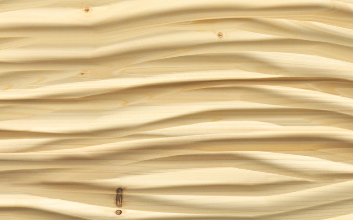 Close-up of the surface of Säntis Structured Wood