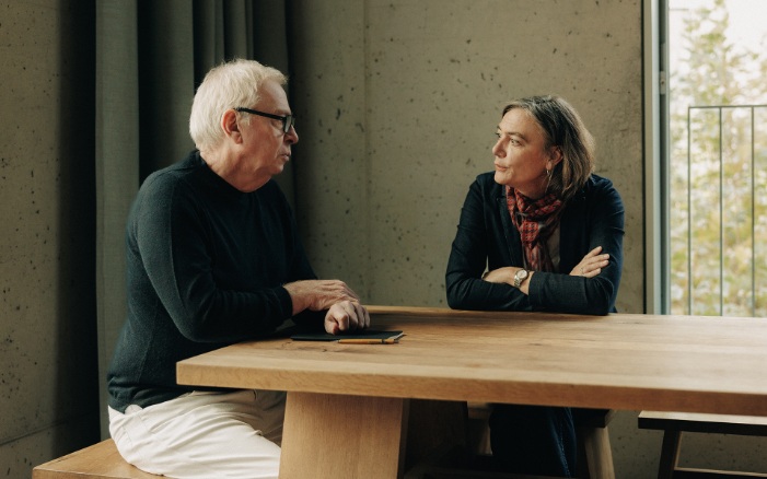 Katharina Lehmann s'entretient avec David Chipperfield
