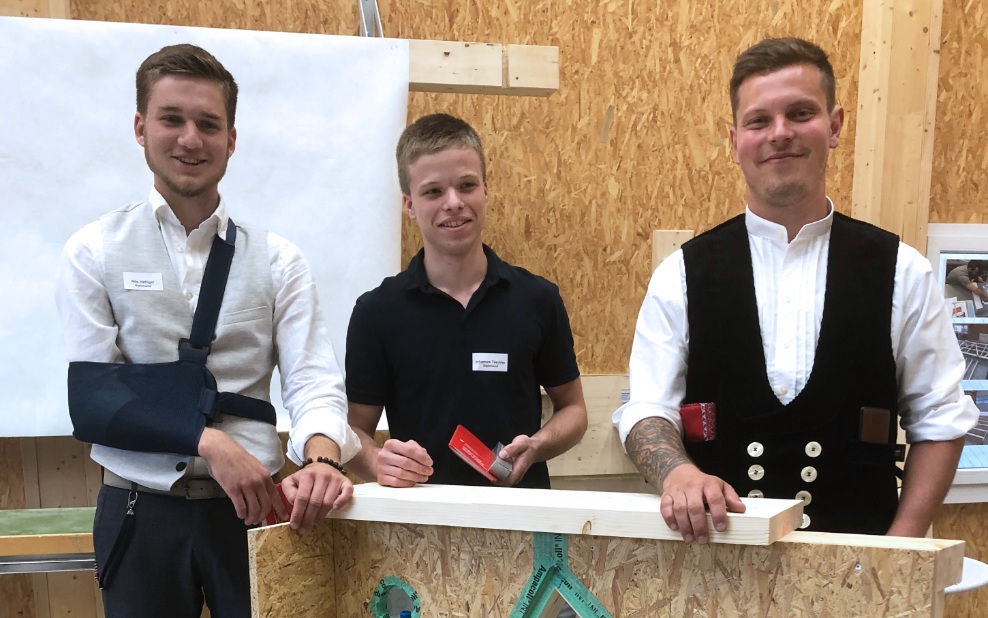 Apprenticeship leavers 2021, Carpenter EFZ 