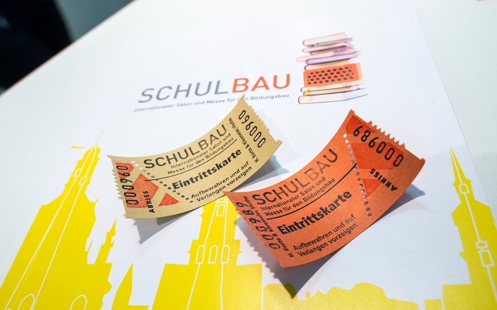 Les tickets d’entrée pour le salon SCHULBAU à Berlin étaient convoités