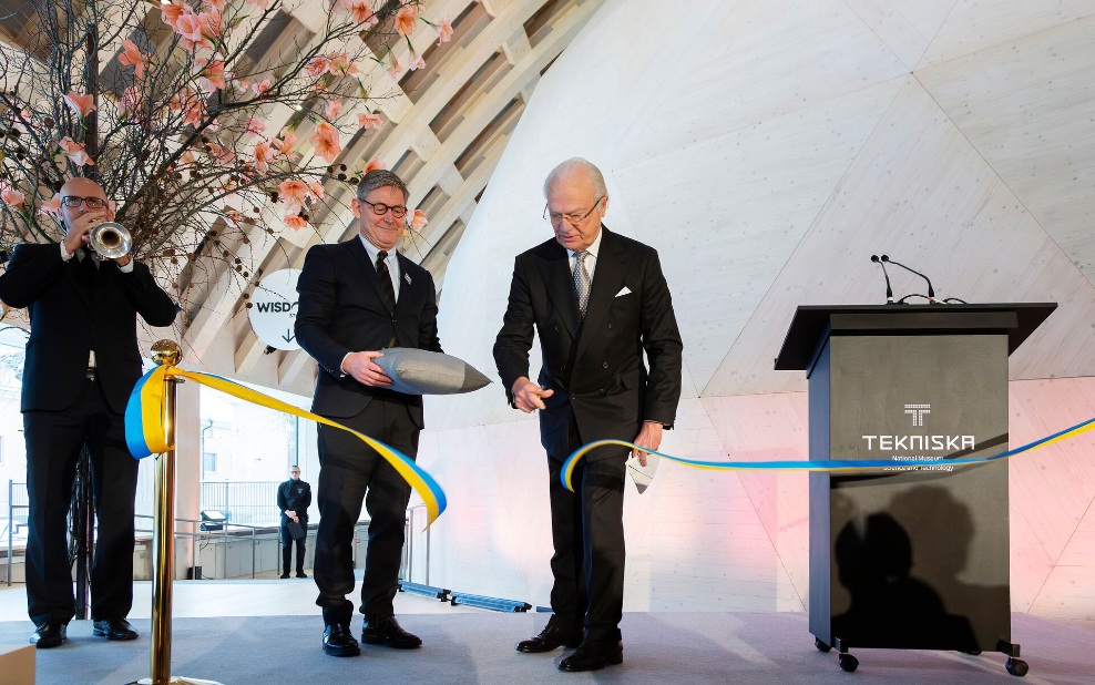 Ceremonial opening of the Wisdome Stockholm by the Swedish King