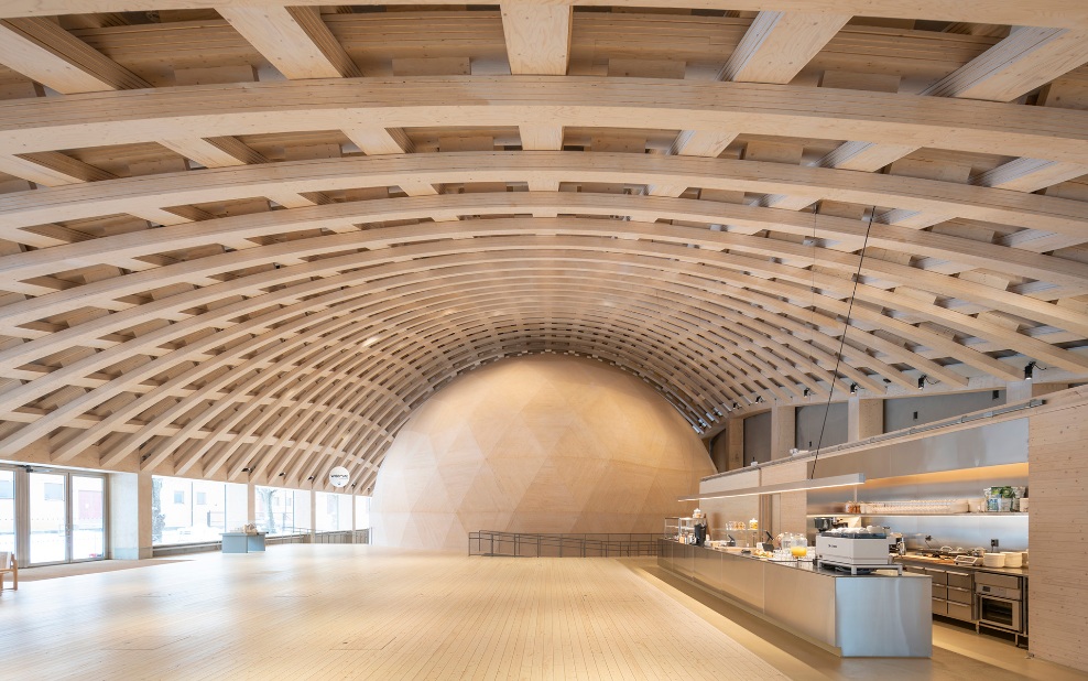 Interior view of the Wisdome Stockholms 