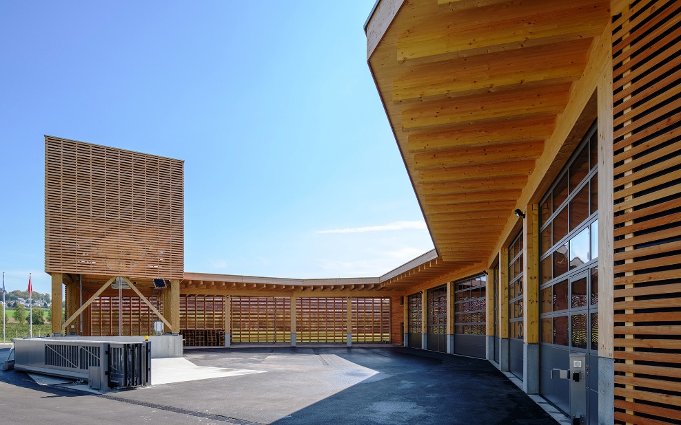 Buildings of the Uitikon maintenance depot