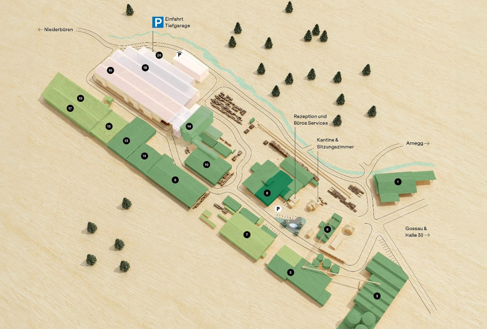 Hallenplan Erlenhof Blumer Lehmann