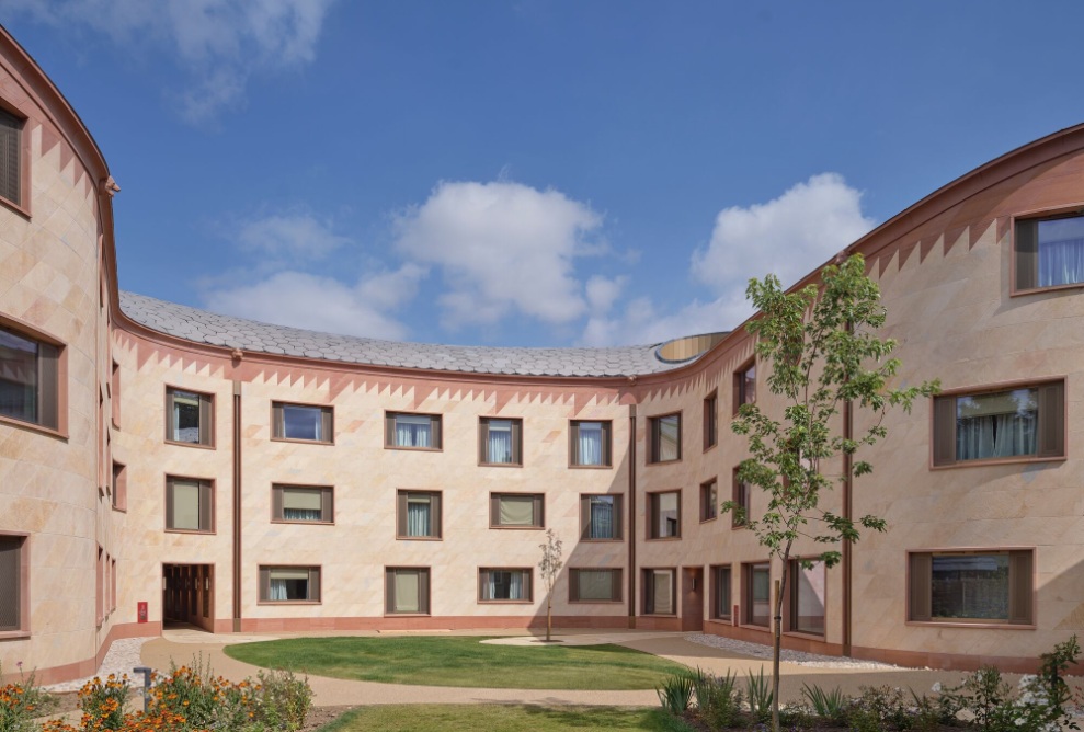 Oxford College Innenhof