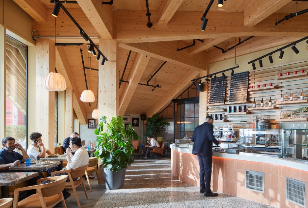 Restaurant inside the IQL Pavilion