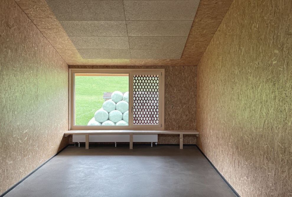 View of a group room in the new building
