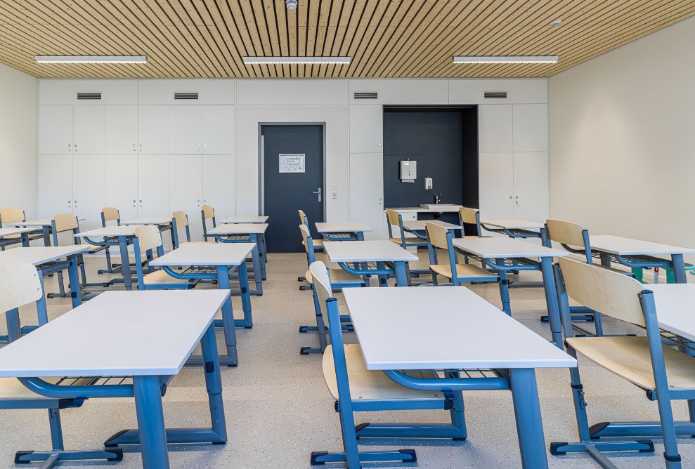 Classroom in the Ettelbrück primary school
