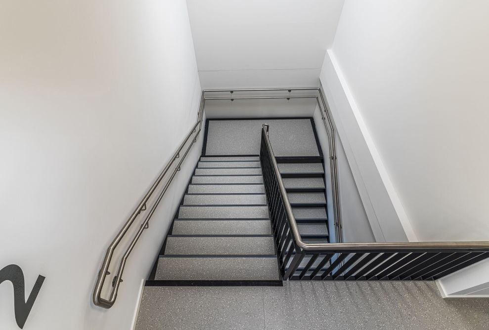 Staircase in the Ettelbrück primary school
