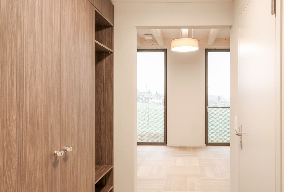 View of one of the many rooms in the new Münsterlingen hospital