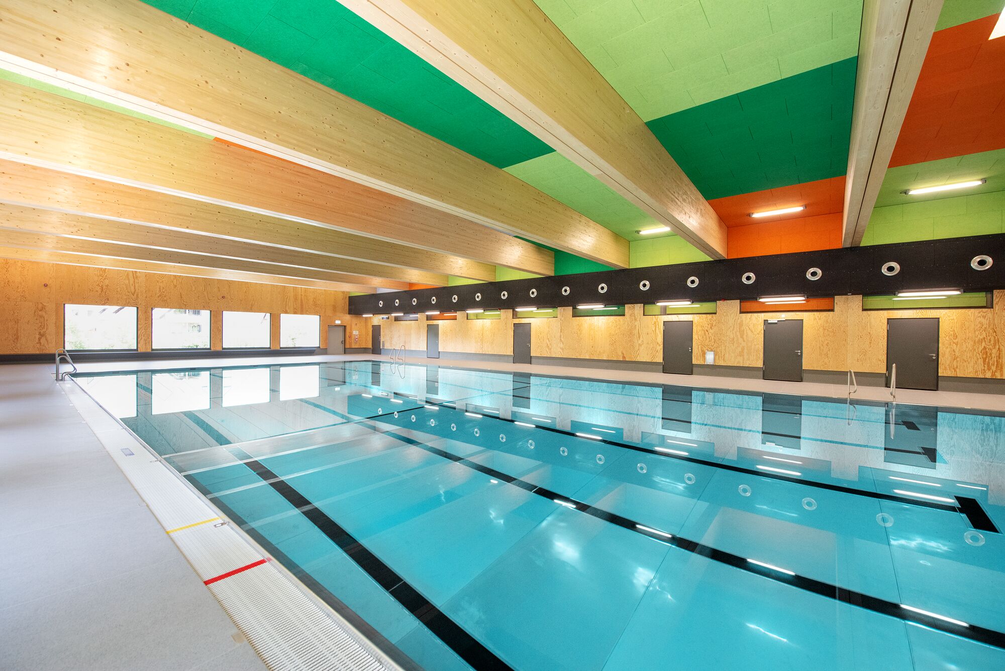 Innensicht der Aquabox in Stuttgart-Zuffenhausen