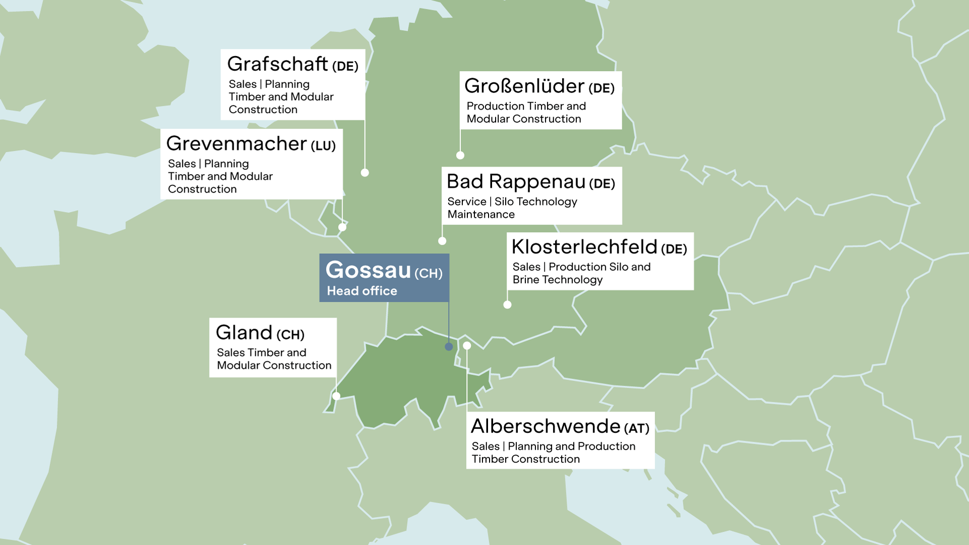 Locations of Lehmann Group